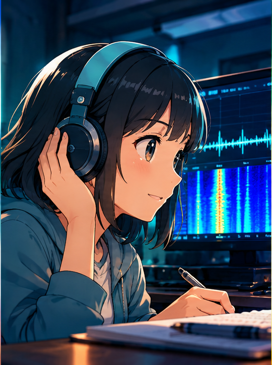 ウォーターフォールを見ながら受信する