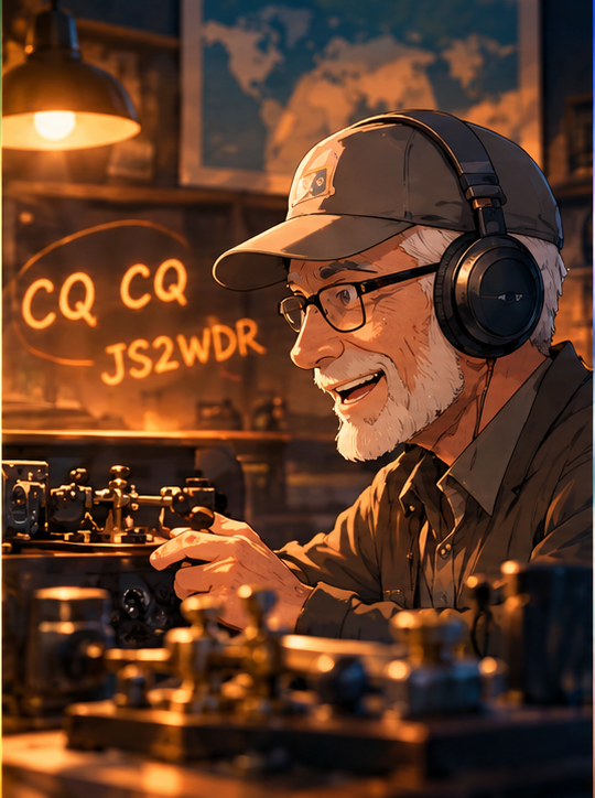 CQを出して交信する